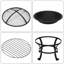 Round Steel Smokeless Fire Pit