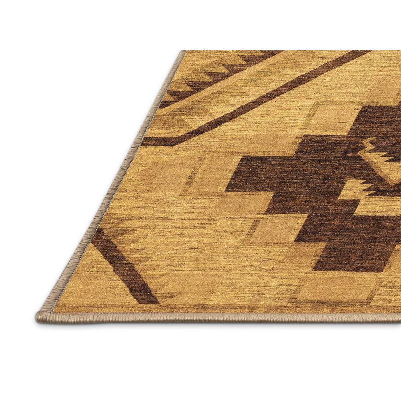 Keondric Southwestern Indoor Rug, Rectangle 8' x 12'