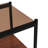 Set of 2 Rectangle End Table, Tempered Glass Tabletop with MDF layer, Glass-106645774-106645772