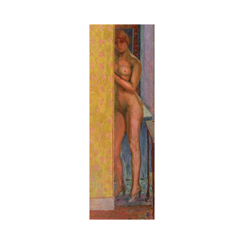 The Yellow Screen, C.1920 1 Piece Wrapped Canvas Panoramic Painting