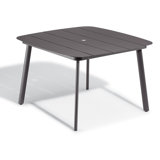 Powder Coated Aluminum Outdoor Dining Table