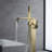 2 Handle Bathroom Waterfall Faucet with Diverter-90545277