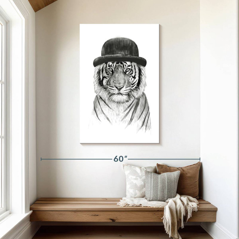 Brampt Welcome To The Jungle, H 45 po x l 30 po