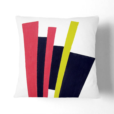 Composition Vol.5 Geometric Square Throw Cushion