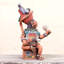 Novica Maya Governor Of Uaxactun Ceramic Sculpture