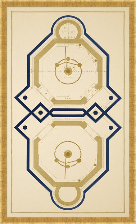 Wendover Art Group Basilica Floor Plan 1 by Wendover Art Group | Perigold