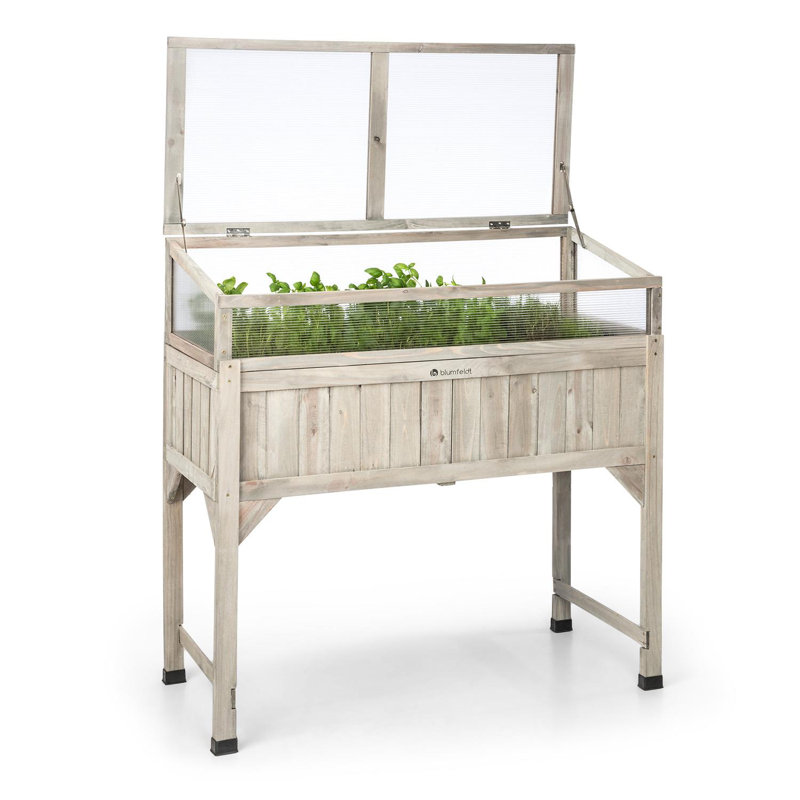 Wood Raised Garden Bed