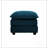Chenille Fabric Ottomans Footrest to Combine with 2 Seater Sofa, 3 Seater Sofa and 4 Seater Sofa,  Chenille