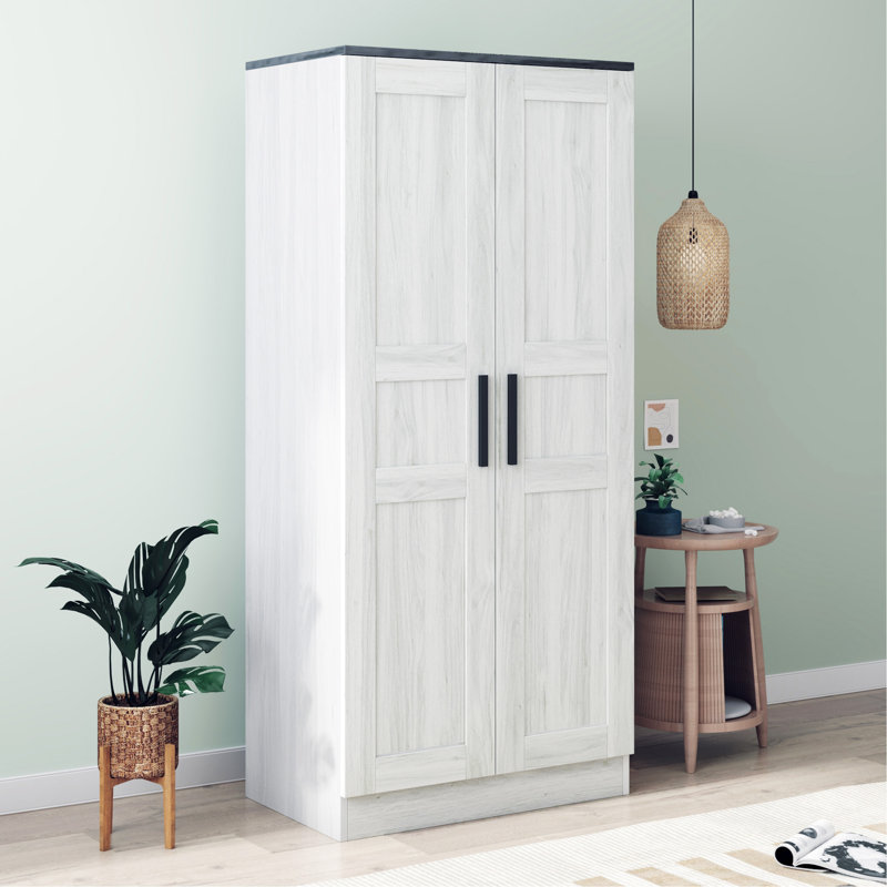 Armoire Shevella, Gris blanc
