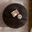 Table basse ronde en bois 31,5 po Handcrafted-179456862-193880559