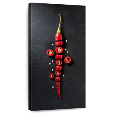 Sliced Red Chili Pepper