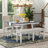 6-Piece Classic Dining Table Set-1062615475