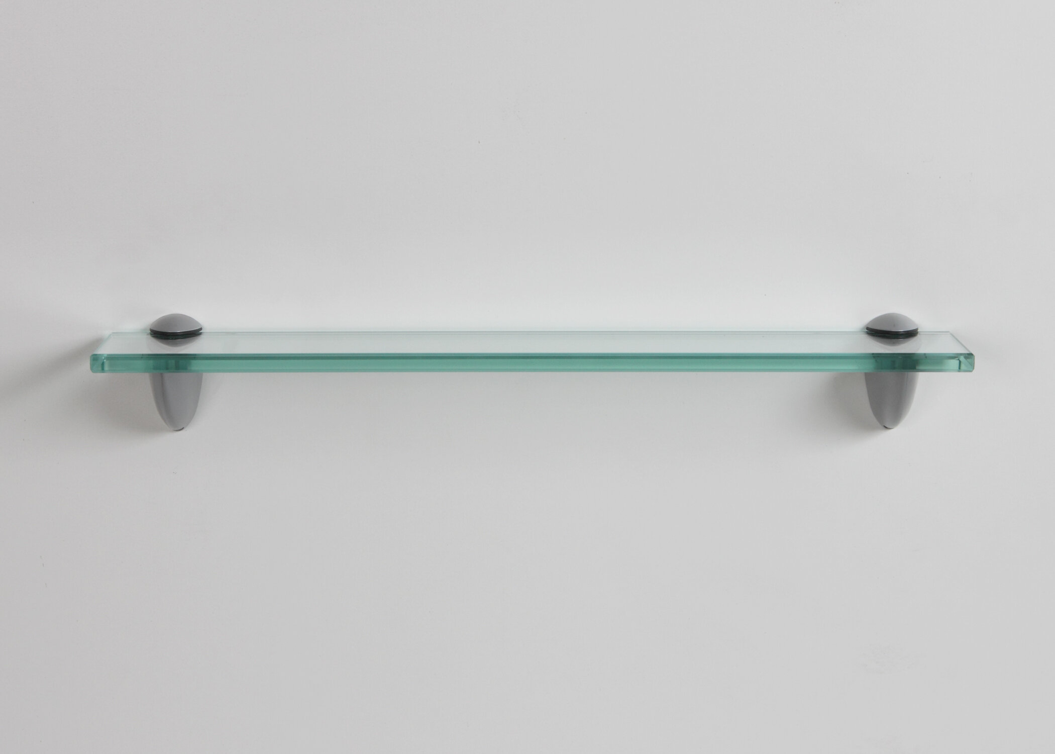 Orren Ellis Aubin Glass Bracket Shelf & Reviews | Wayfair