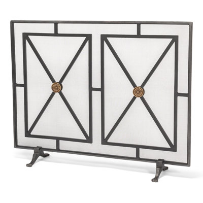 Bartman Iron Fireplace Screen