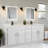 Searle Wood Wall Mirror with Shelves-922048372