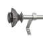 Tringle à rideaux simple réglable en métal LaJuante-21400849-21400850