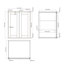 Armoire de cuisine en bois massif prête à assembler-123015278-123015269-123015272