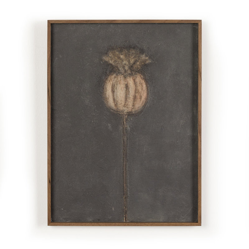 Poppy Noche Painting by Paul Meyer, 32" H x 24" W