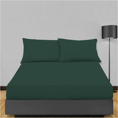 Diamond Cotton Blend Fitted Sheet