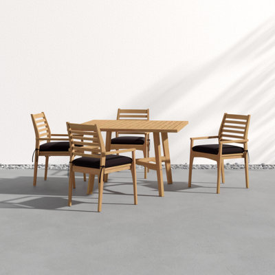 Wexford And Mera Outdoor - Piece Dining Set with Cushions