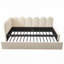 Velvet Upholstered Bed Daybed With Pull-Out Bed-1658895155