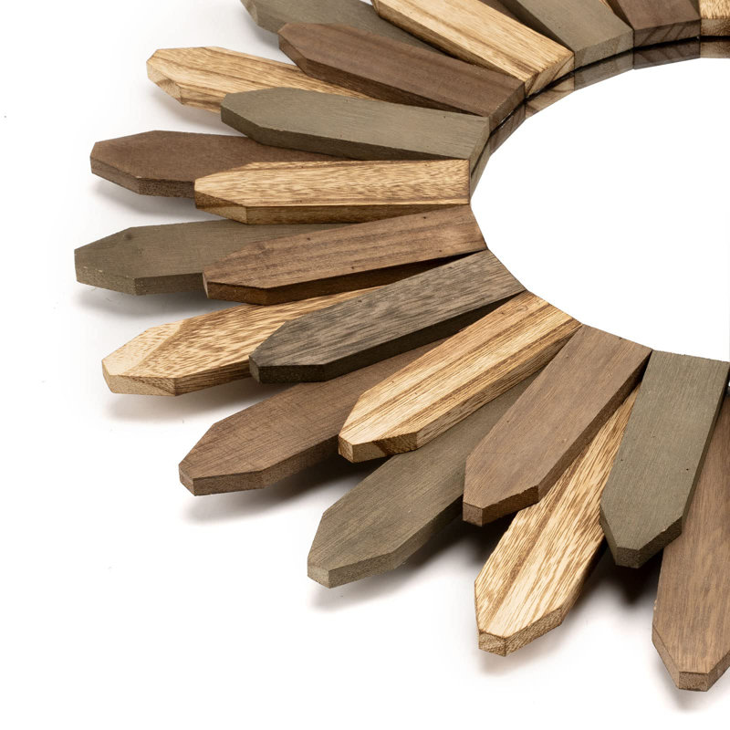 Kriemann Sunburst Wall Mirror, Tricolor