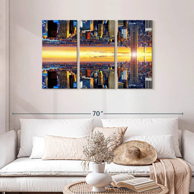 Sireci NYC Double Sided, 28" H x 45" W