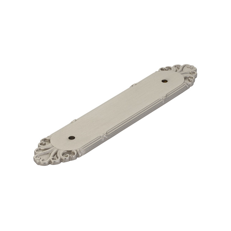 Emtek Ribbon and Reed Backplate for Cabinet Pull