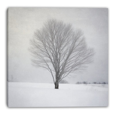 «Silent Tree», art mural sur toile tendue