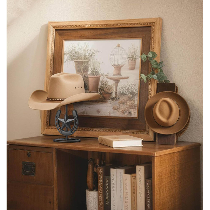 Ensemble de 2 porte-chapeaux, Noir