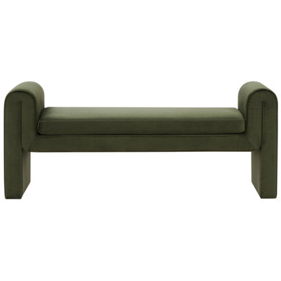 Garth Velvet Bench