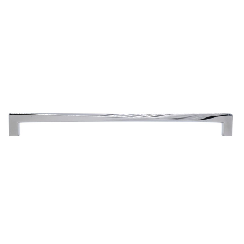 Twist Bar / Handle Pull, Polished Nickel, 12"