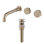 Robinet de salle de bain mural 8,07 ", robinet de lavabo en laiton massif avec ensemble de drain