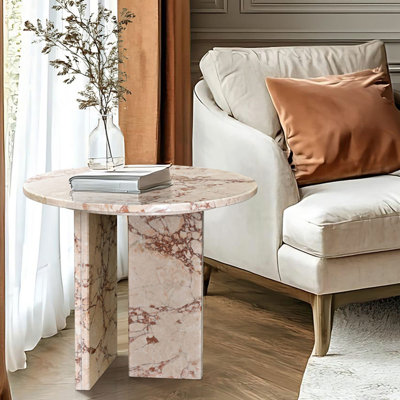 table basse en marbre naturel, petite table, table de salon, pierre naturelle, marbre véritable, marbre véritable
