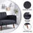 Argene 76" Upholstered Tight Back Convertible Sofa-55337067