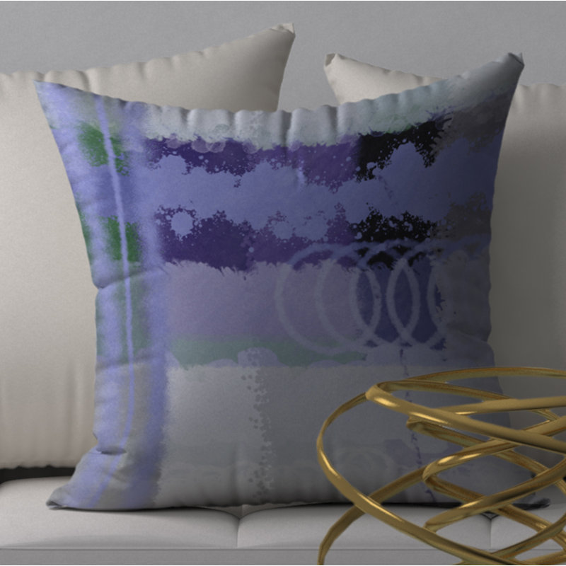 Housse de coussin décorative carrée swell, 18" x 18"