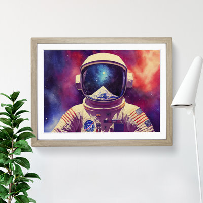 Colourful Astronaut Vol.3 - Framed Print