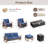 Drazen 9 - Person Patio Furniture Set With Fire Pit Table, All-Weather Wicker Outdoor Conversation Set With Chair And Thick Cushions-328937273-328937274