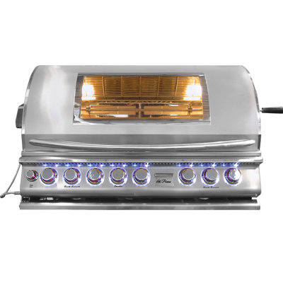 Cal Flame 5 - Burner Built-In Liquid Propane Gas Grill