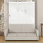 Lit escamotable double avec canapé Artemiy-756998400