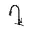 Robinet de cuisine tactile avec douchette extractible-61321957