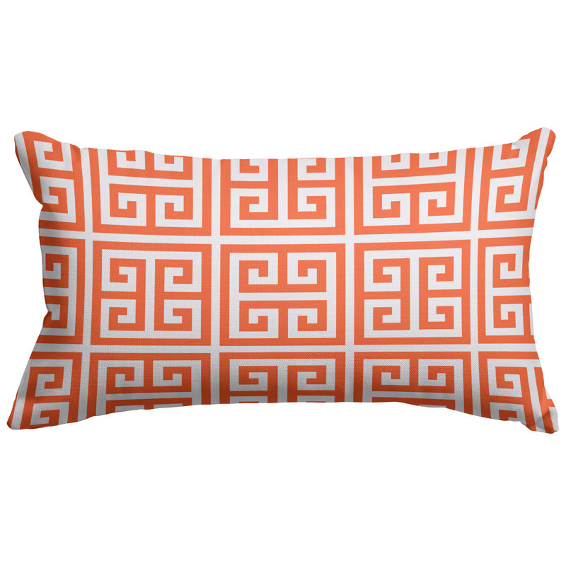 Coussin Towers, Orange, Rectangulaire, Hauteur (18 po) x largeur (20 po)