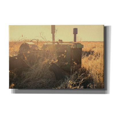 Gracie Oaks 'Lost Farmstead On The Prairie 041' by Gordon Semmens Canvas Wall Art