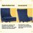 Double-Layer Cushioned Upholstered Dining Chairs-1864895589-1858203714