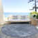 Machine Washable Indoor/Outdoor Claudian ACN1629 Blue