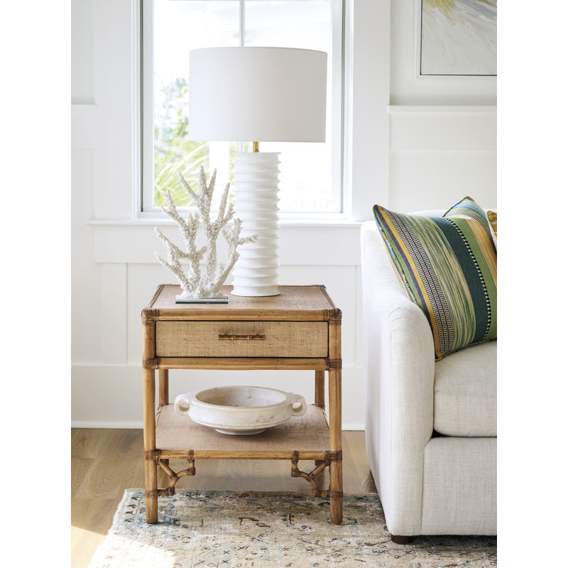 Bayfront End Table with Storage