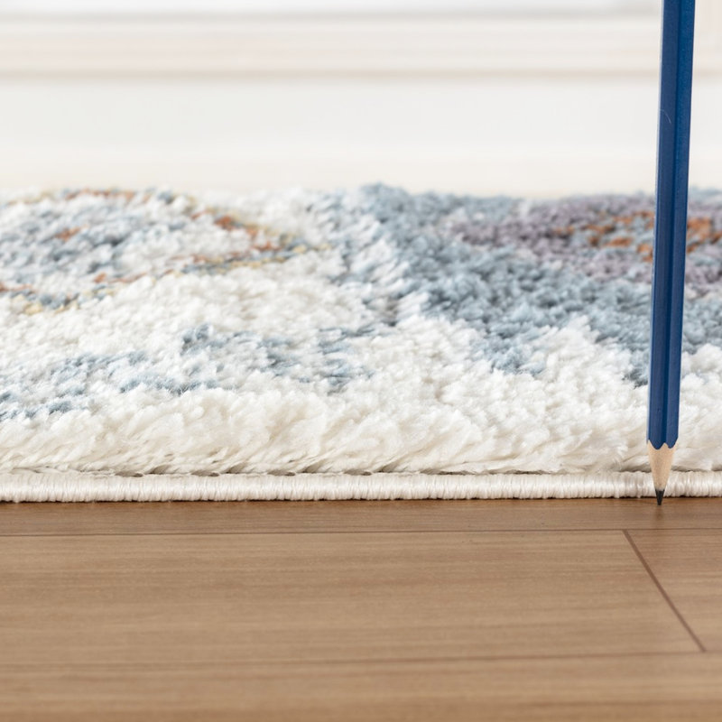 Shag Rug 5 Ft. 3 In. X 7 With Stain Resistance And Long-lasting Durability Shaggy Rug, , To Fading In Sunlight