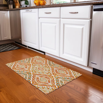 Alleigha Washable Indoor / Outdoor Rug