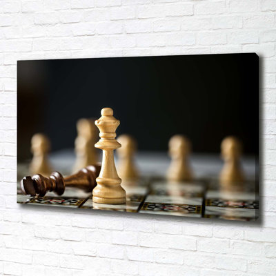Chess - Wrapped Canvas Print