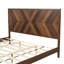 Lit plateforme Mid-Century moderne - très grand